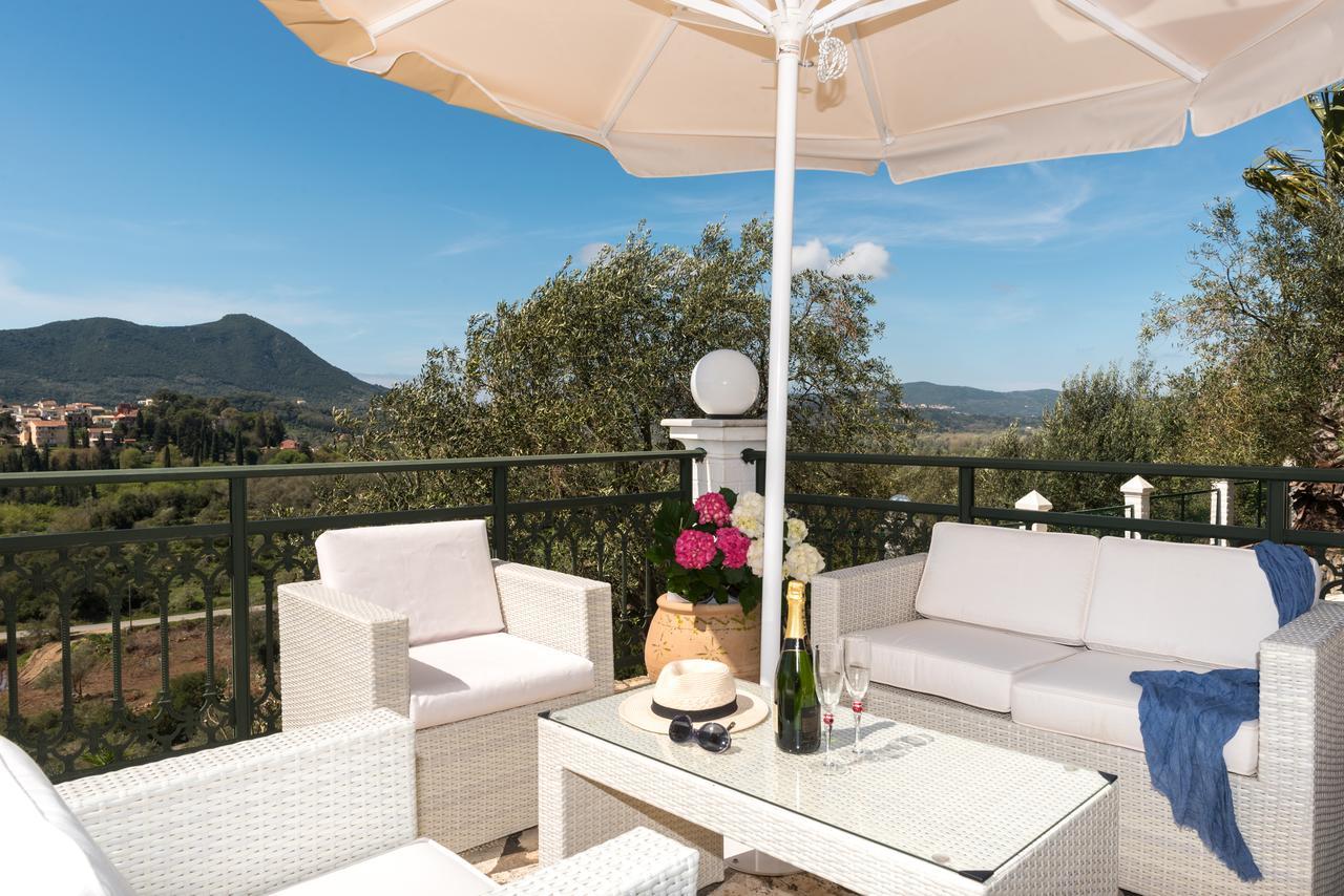 Corfu Villa Kokkini With Swimming Pool Kokkinion ภายนอก รูปภาพ