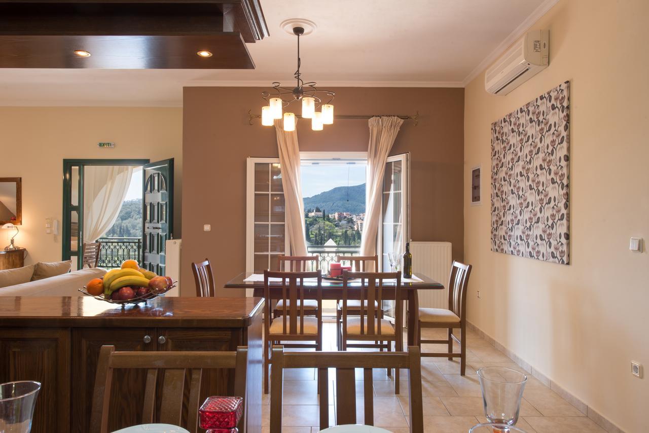 Corfu Villa Kokkini With Swimming Pool Kokkinion ภายนอก รูปภาพ