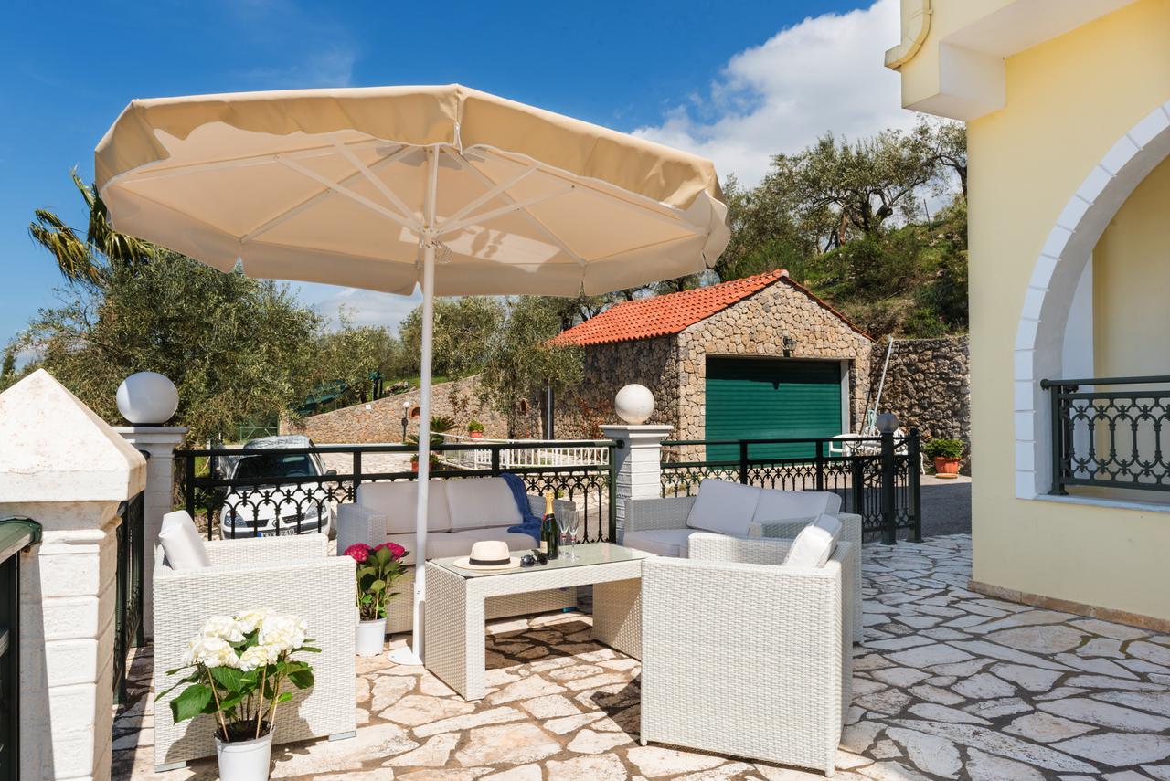 Corfu Villa Kokkini With Swimming Pool Kokkinion ภายนอก รูปภาพ