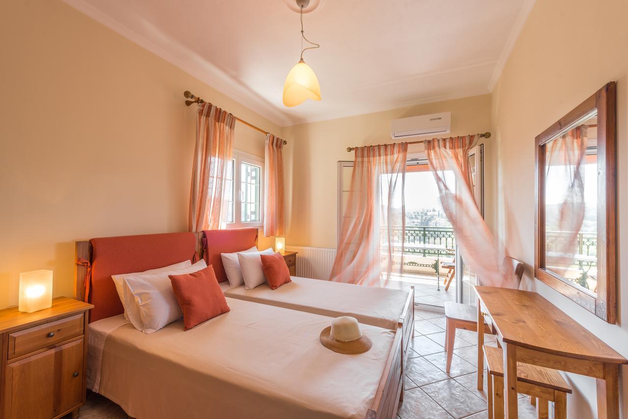 Corfu Villa Kokkini With Swimming Pool Kokkinion ภายนอก รูปภาพ